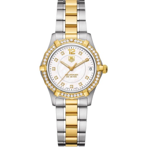 Tag Heuer Aquaracer Diamond & Pearl Ladies Watch WAF1350-BB0820